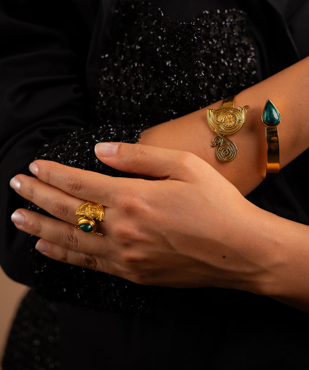Emerald Dunes Cuff - 2