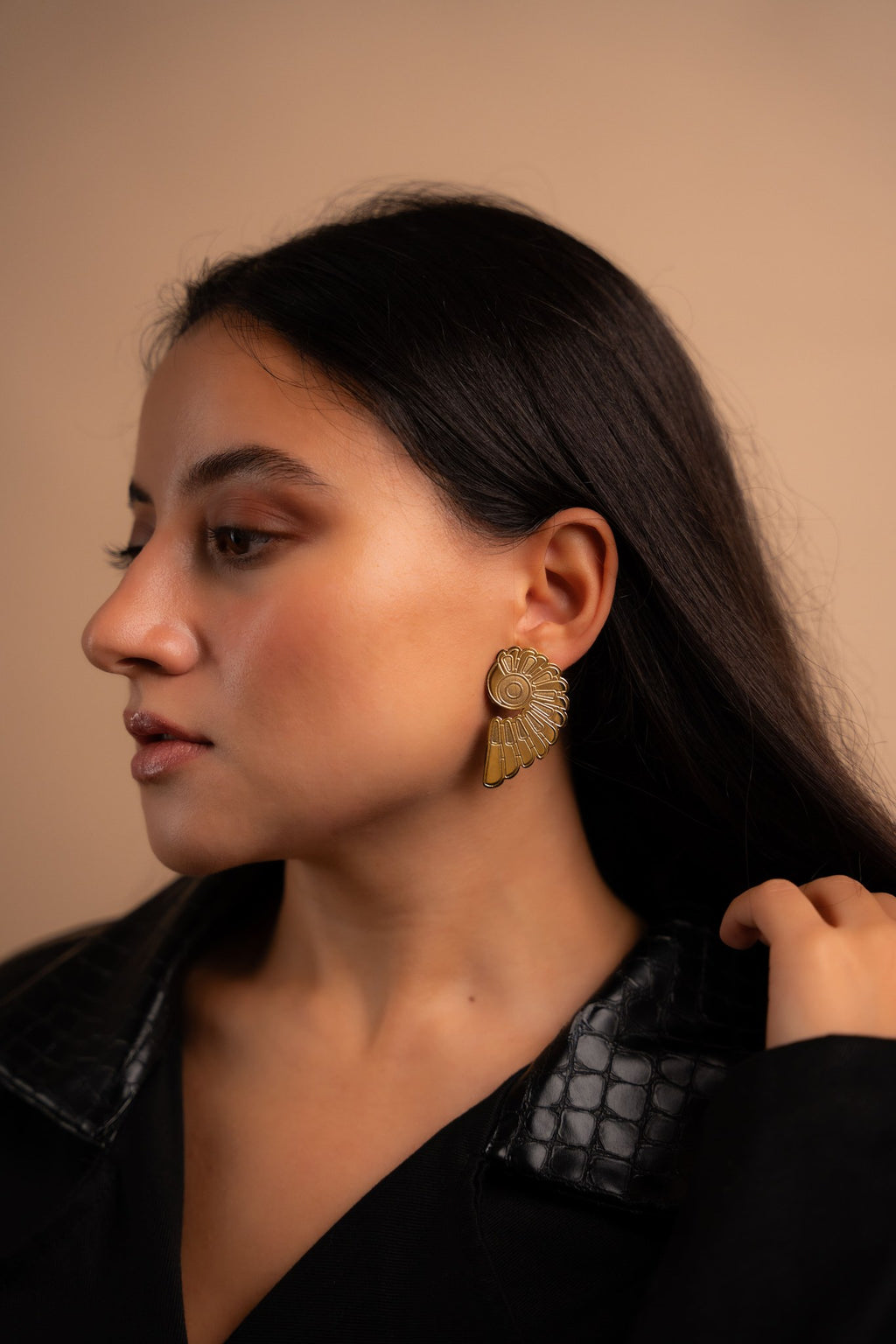 Feather Glow Earrings - 3