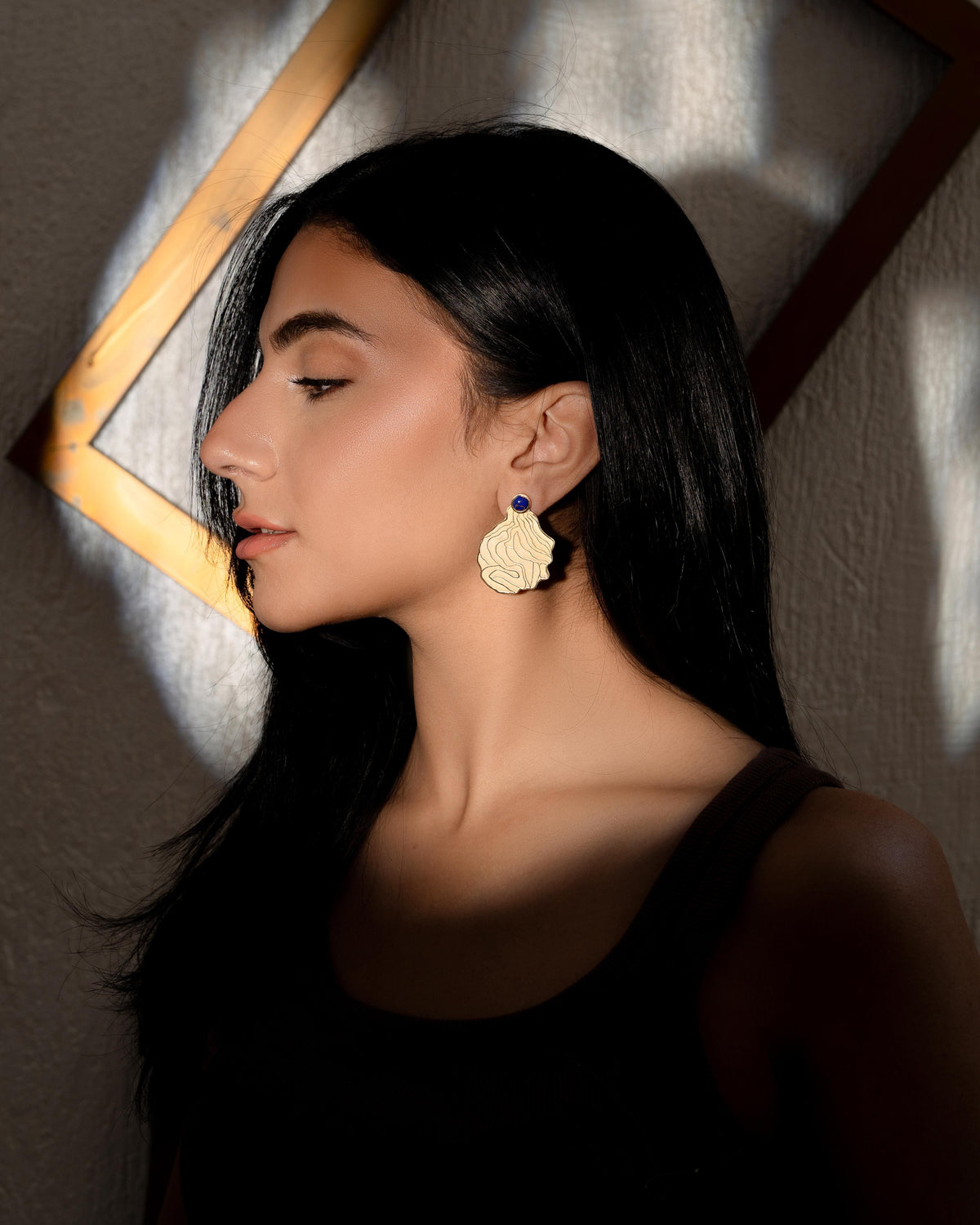 Azure Petal Earrings