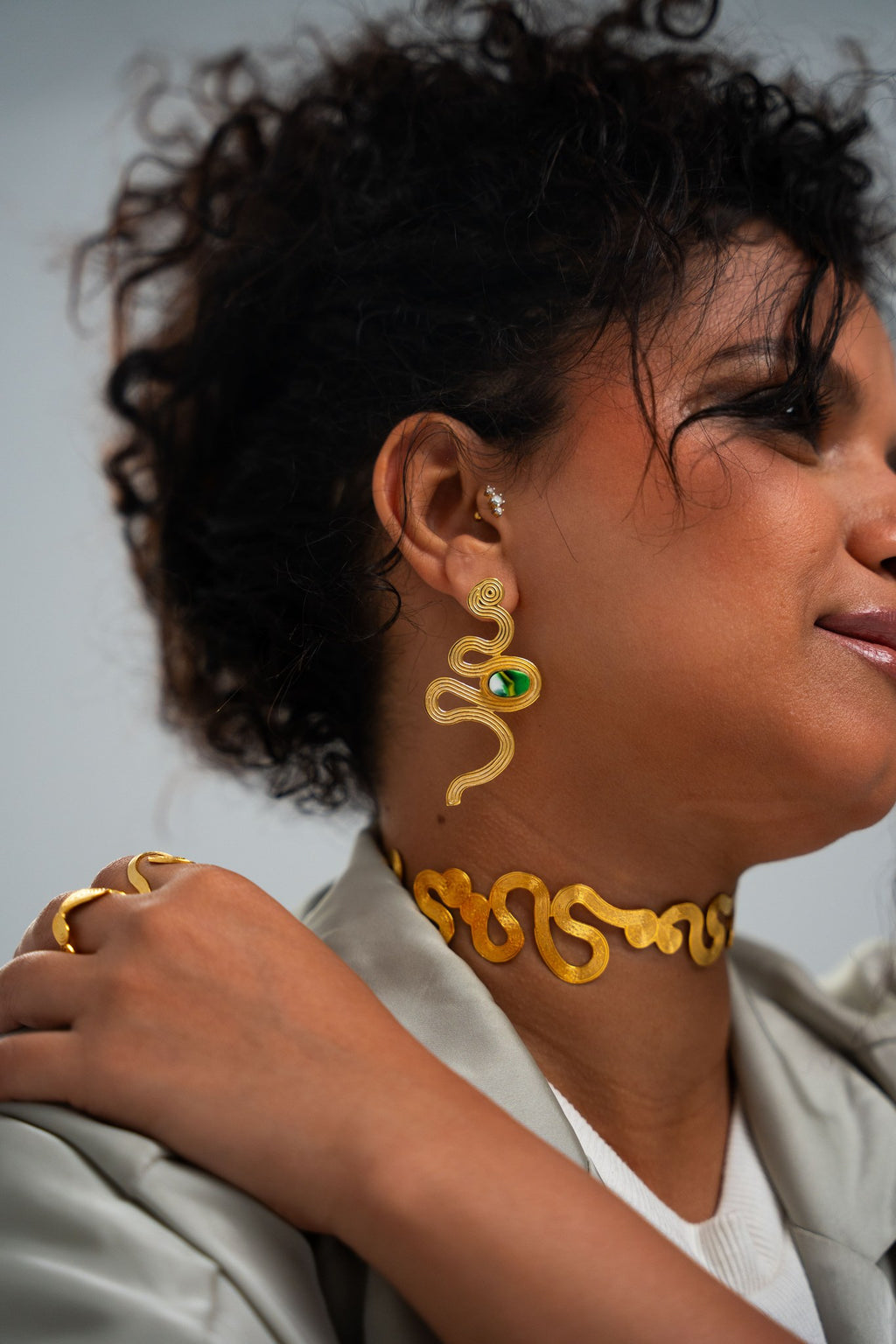 Sage Stream Earrings - 2