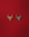 The Bull-Silver Pin