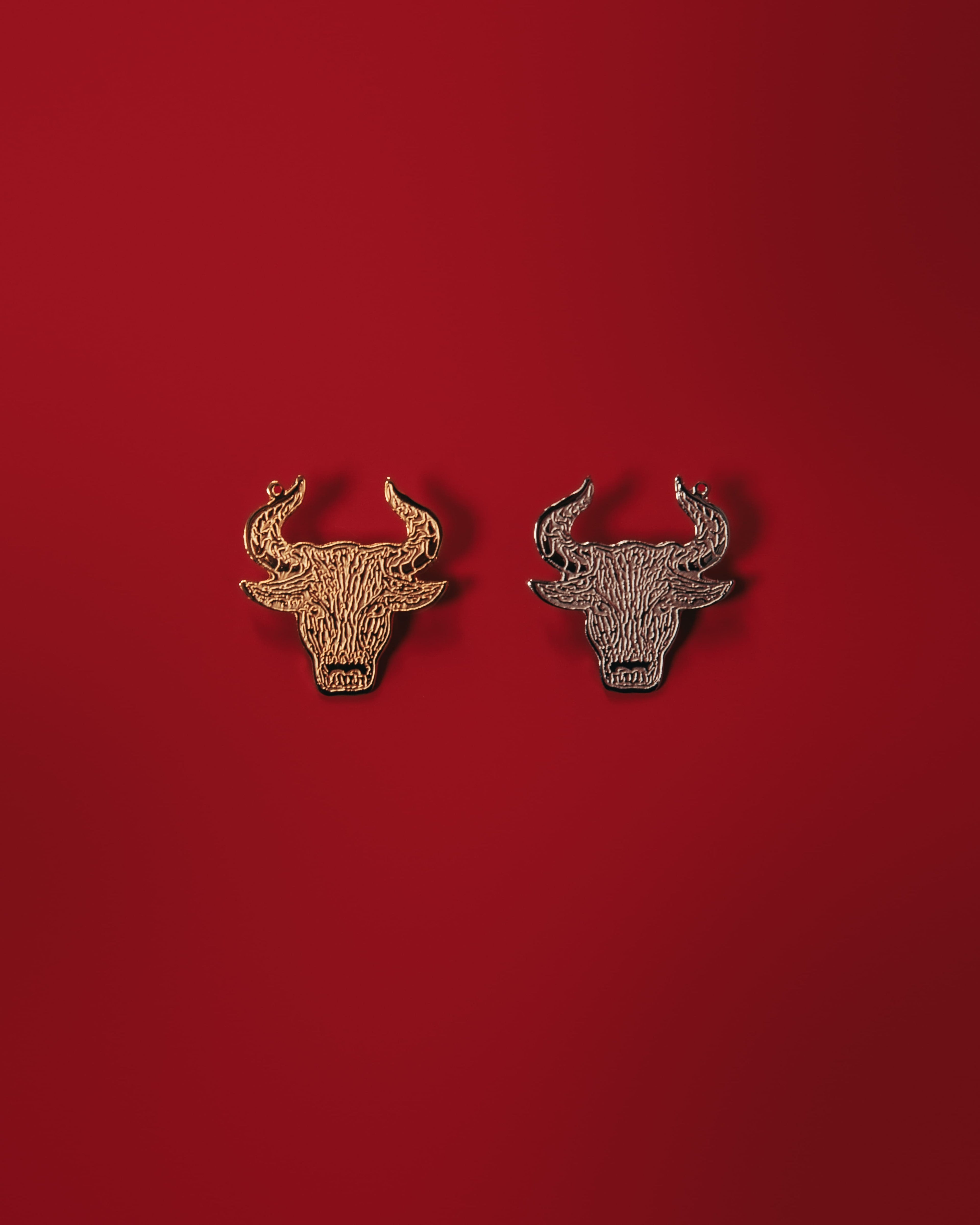 The Bull-Silver Pin