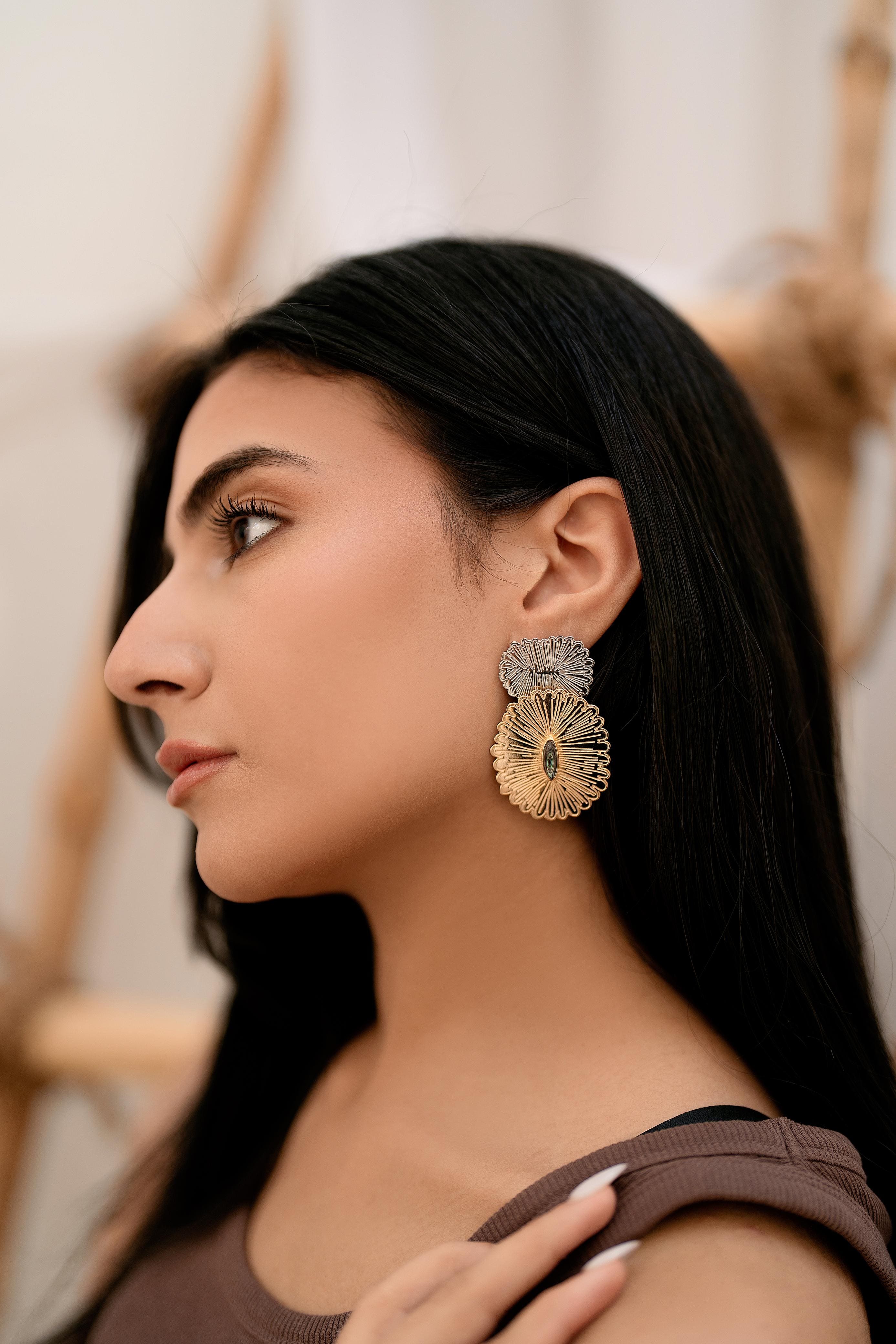 Solar Petal Earrings